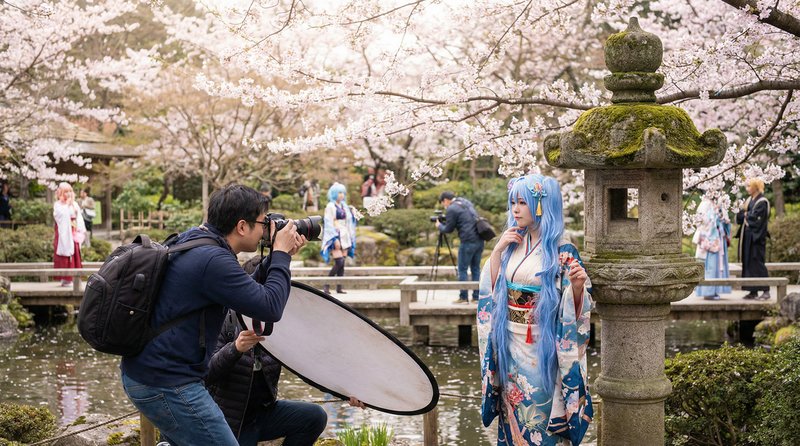 捷克街头动漫cosplay视频